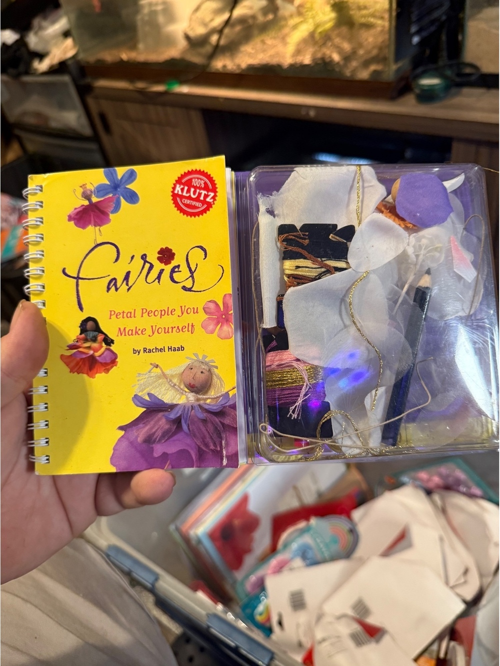 Klutz Fairies Petal People You Make Yourself Craft Kit by Rachel Haab